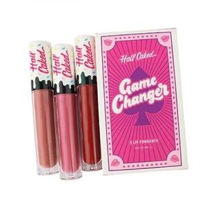 BNIB Half Caked Game Changer Lip Fondant Trio